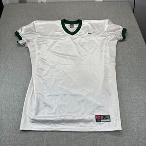 Vintage Nike Vapor Pro Jersey Mens XL White Training Foorball Swoosh‎